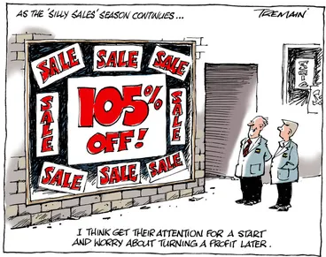 Image: As the 'Silly sales' season continues... 5 January 2011