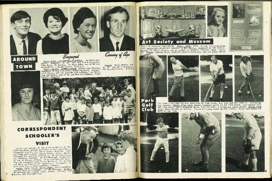 Correspondent Schooler's Visit