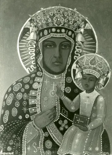 Image: The Black Madonna, gift from Polish soldiers