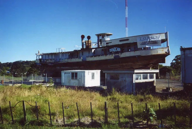 Steam ferry Toroa restoration, Lincoln Road, Henderson, 2010