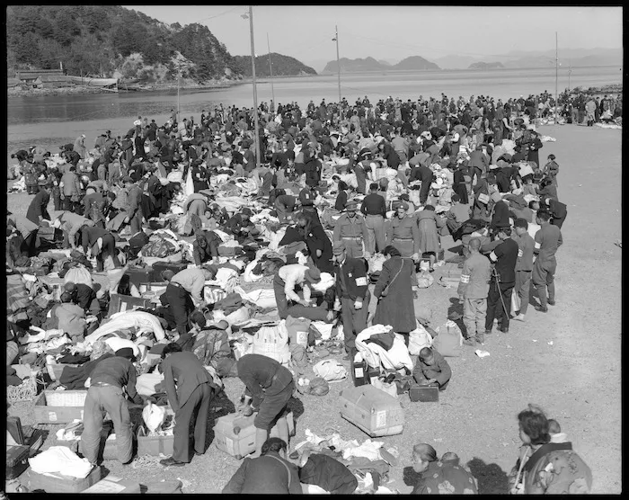 New Zealanders on occupational duties, Japan