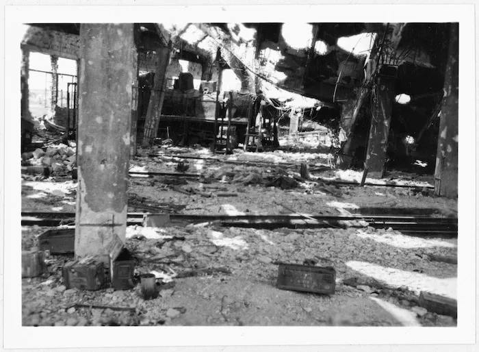 Roundhouse interior, Cassino, Italy