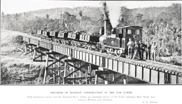 Image: Progress of Railway Construction in the Far North