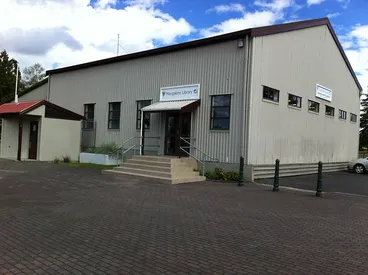 Image: Mangakino Library building