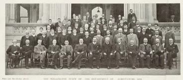 Image: The Wellington staff of the Department of Agriculture, 1909