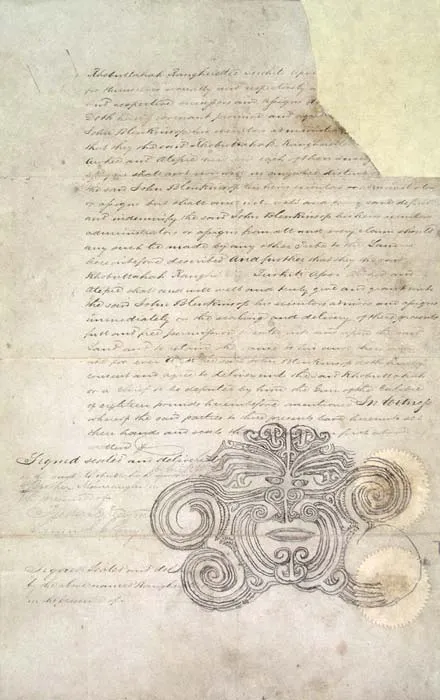 Te Rauparaha’s moko