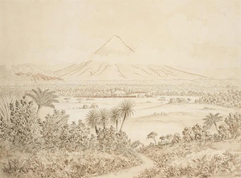 Untitled (Riemenschneider's Mission Station, Warea)