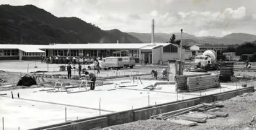 Image: Maidstone Intermediate, under construction; 1969