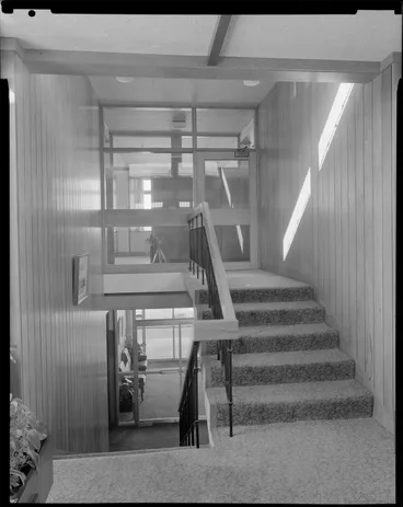 Image: Masterton County Council office building, internal stairs