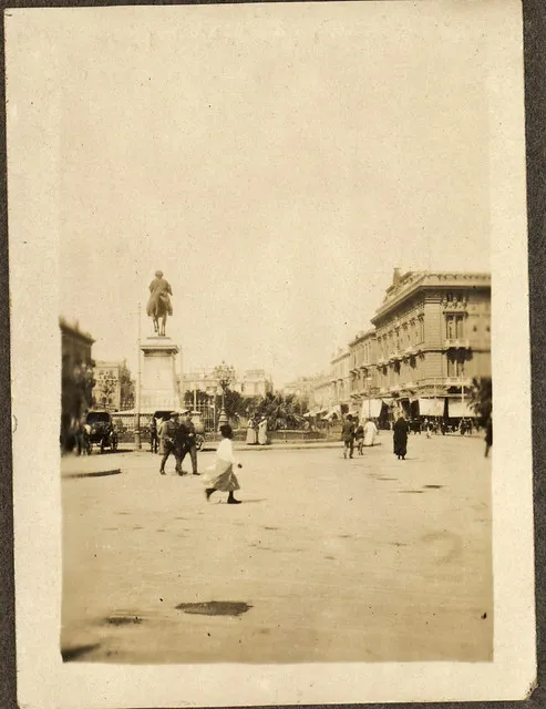 Ibrahim Pasha Statue, Cairo, 1915-1919 / WRD Laurie