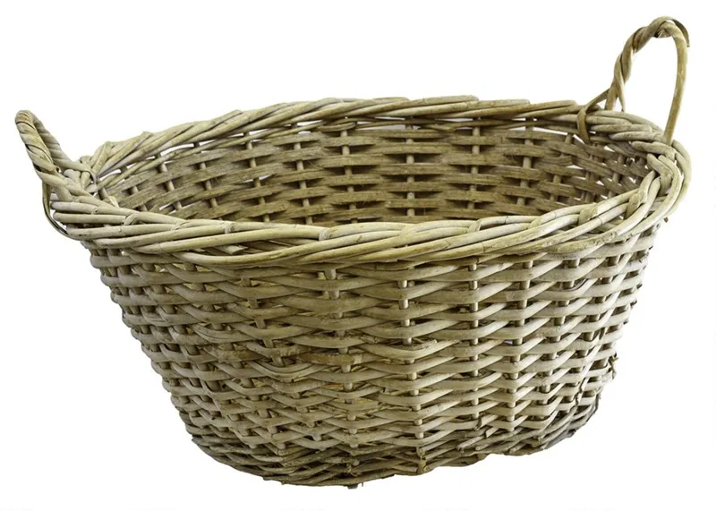 Cane Laundry Basket