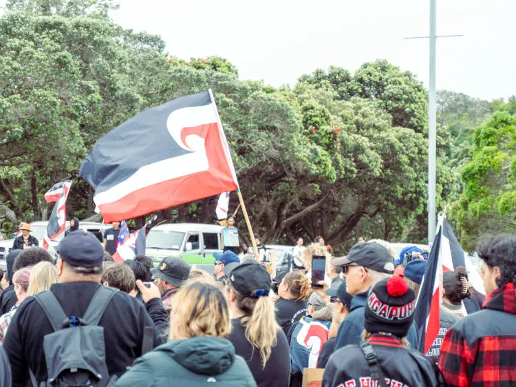 Hīkoi mō te Tiriti, Auckland, 2024