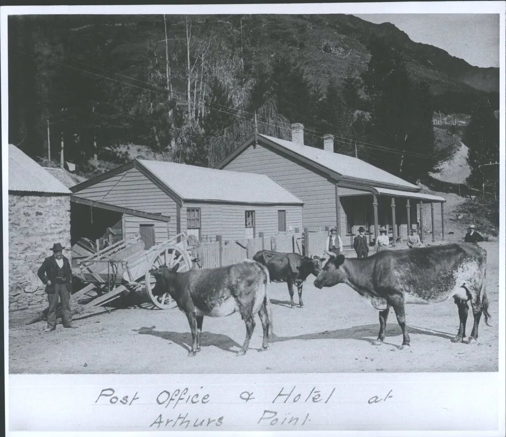 Post Office and Hotel at Arthur's Point