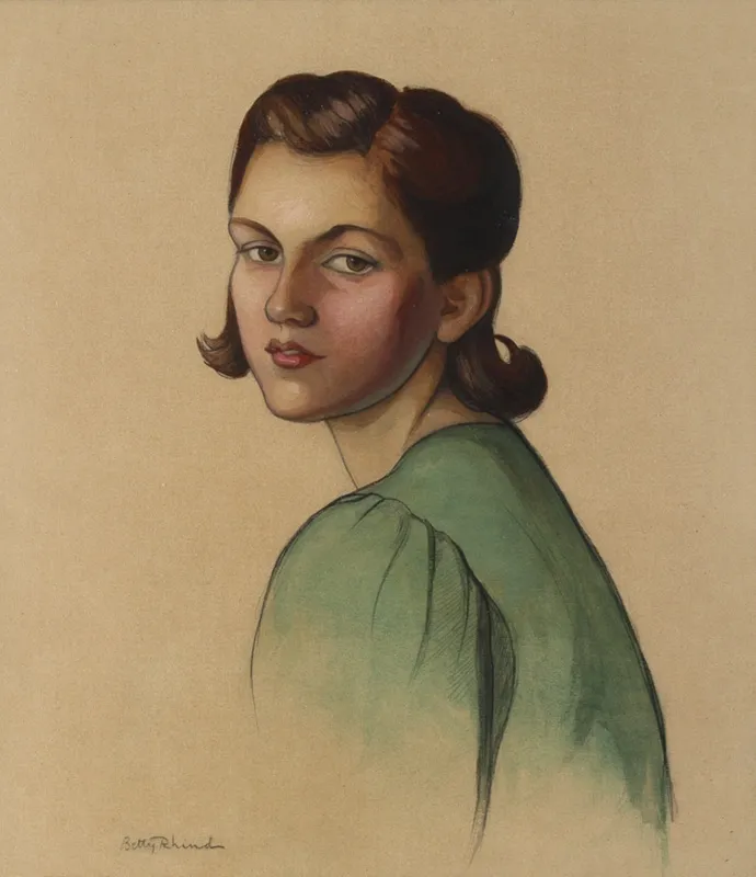 Beverley Shore Bennett
; Betty Rhind; c. 1944-45; 2010.001