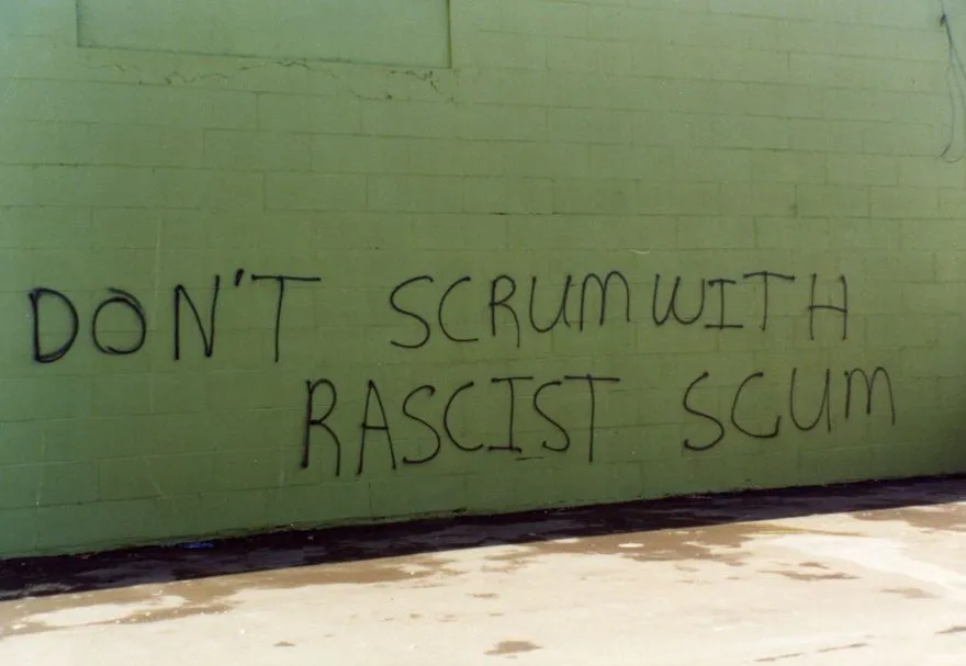 Springbok Tour - graffiti