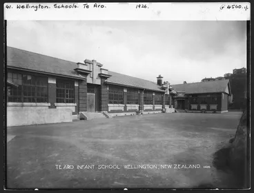 Image: Infant school buildings, Te Aro School, The Terrace, Wellington