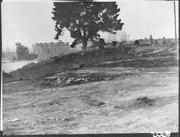 Garden Place hill excavation Image: Garden Place hill excavation