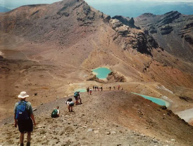 Walking the Tongariro Alpine Crossing