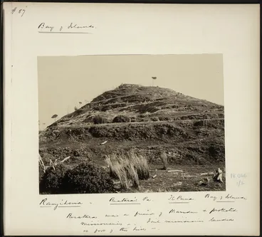 Image: Pa of Ruatara at Rangihoua, Bay of Islands