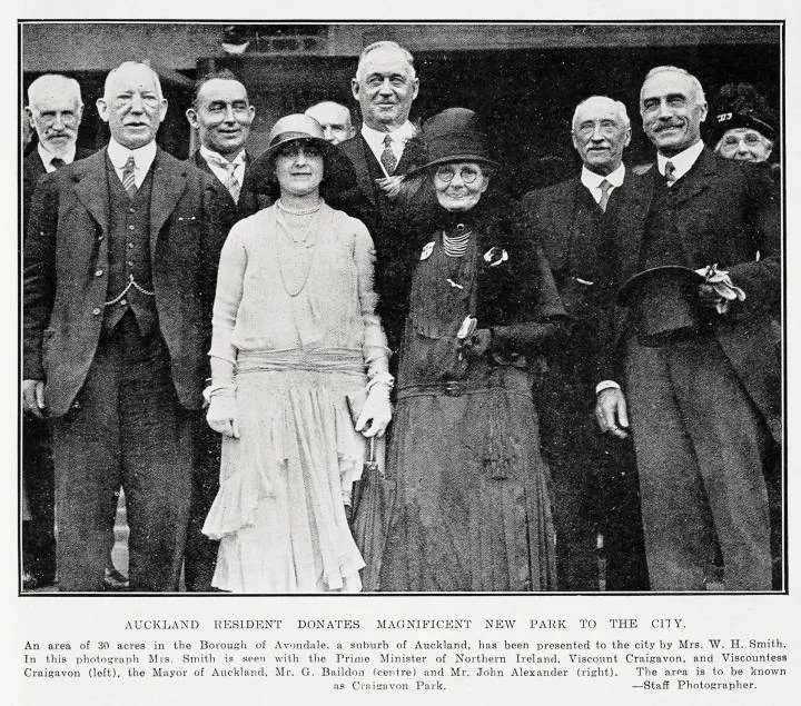 Auckland resident donates magnificent new park to the city