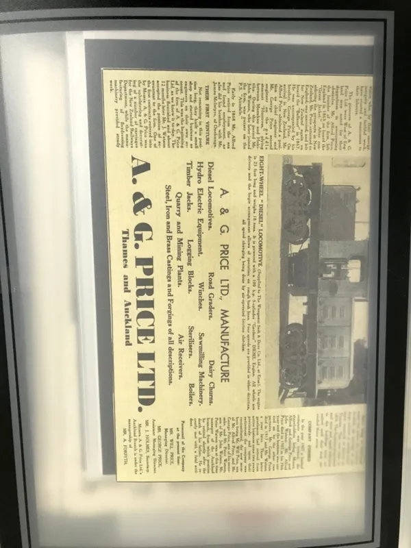 Scrapbook, A & G Price Ltd Thames