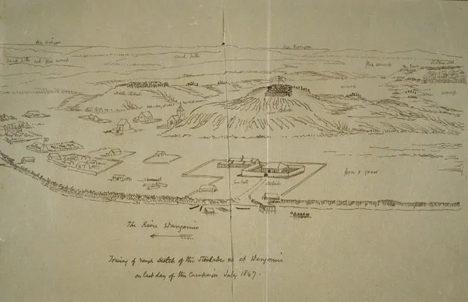 Rutland stockade, Whanganui