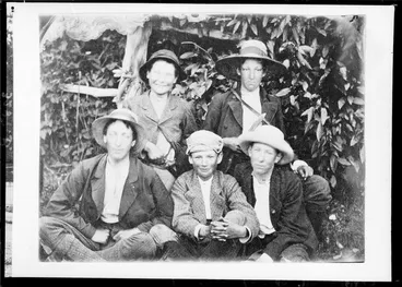Image: Unidentified boys [students of?] Christ's College, Christchurch