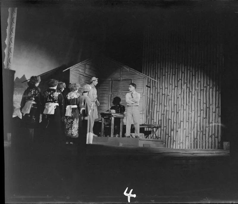 'Teahouse of August Moon' production, Stage Shots