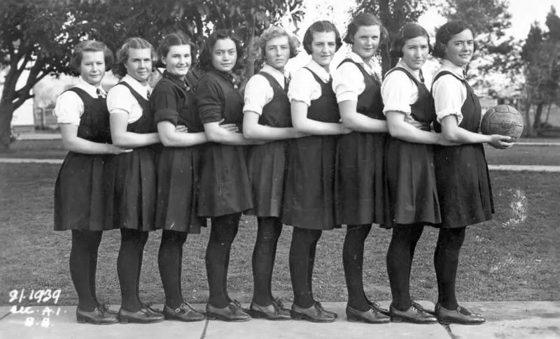 Basketball Team, Wairoa District High School