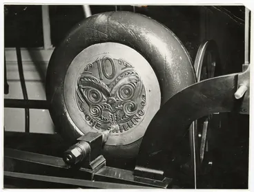 Image: Master model of the 10 cent coin