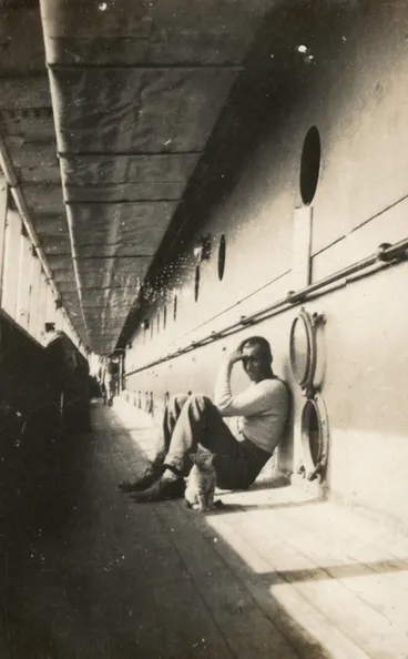 Image: Training and Troopship Journey