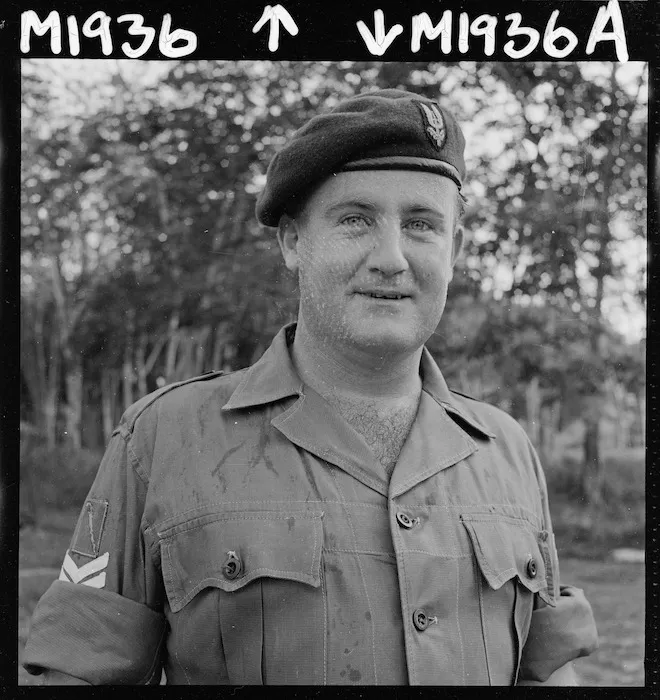 Photograph of Lance Corporal A E Buchanan from Invercargill