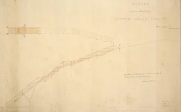 Image: Stairs for the east end of Custom House Street
