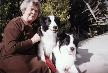 Image: Beryl Keinzley; border collies win agility intermediate and starters events at Pedigree Pal national dog show.
