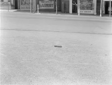 Image: Pothole, Molesworth Street, Wellington