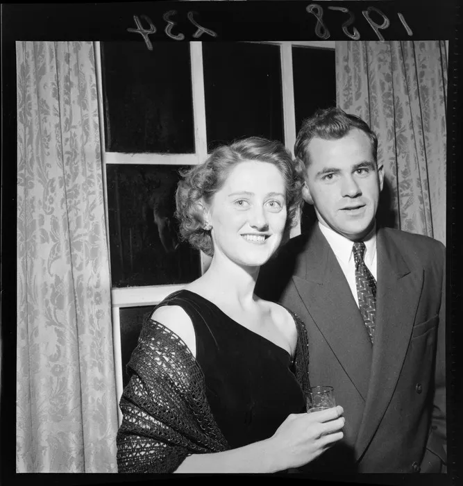 Dr Rennie's engagement party, guests, Blue Domino, Wellington