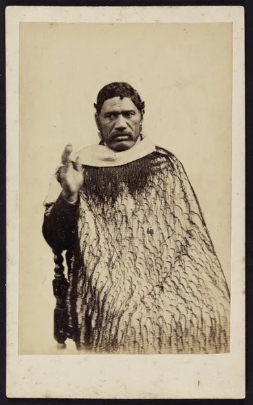 Image: Photographer unknown :Portrait of Te Ua Haumene