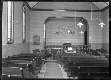 Image: Inside the Baptist Church, Buick Street, Petone