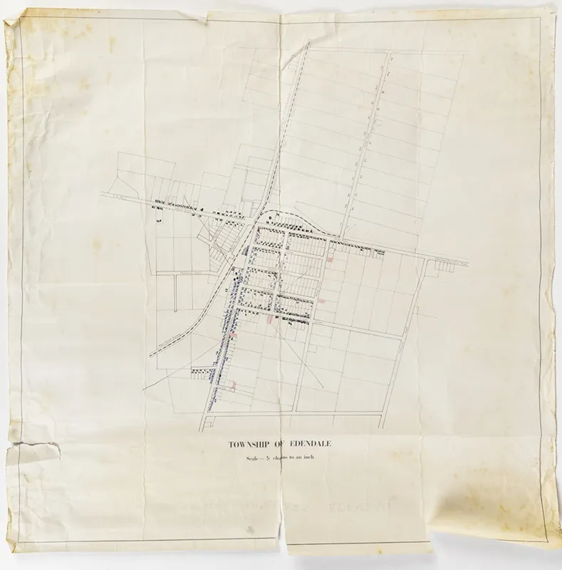 Map, Township of Edendale