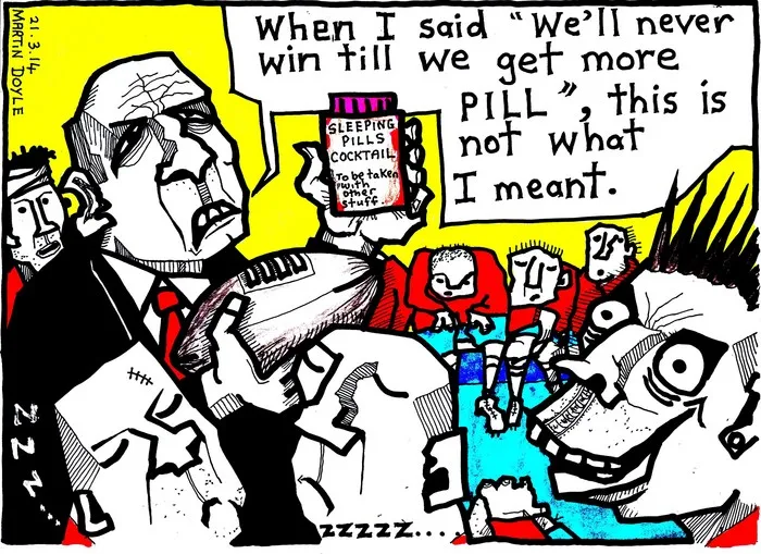 Doyle, Martin, 1956- :Getting good pill. 21 March 2014