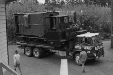 Image: Photograph of MOTAT rail display area