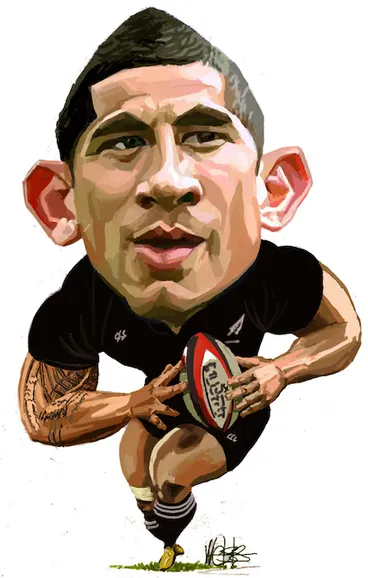 Image: Sonny Bill Williams. 26 October 2010