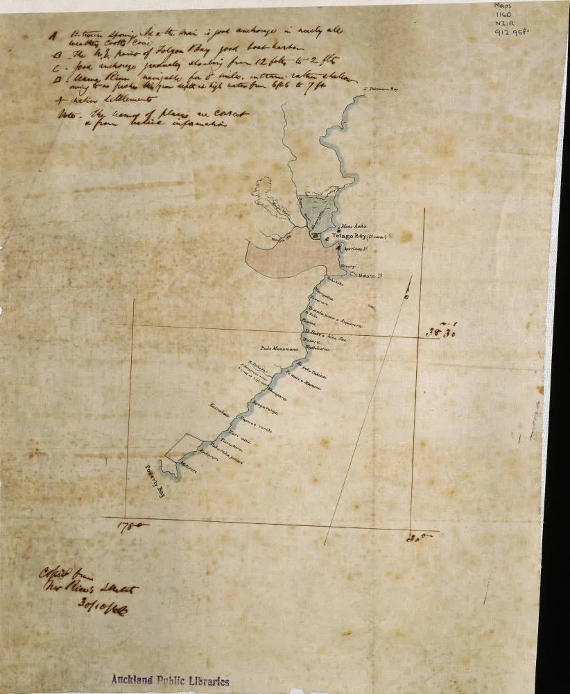 East Coast from Tokomaru Bay to Poverty Bay