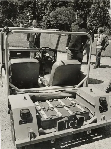 University designed electric vehicle Image: University designed electric vehicle