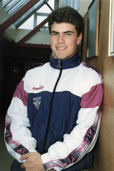 Image: Soccer; Andrew Greaney back from Auckland Soccer Academy trip to the USA and Britain.