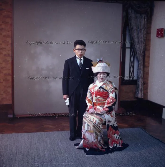 Japanese bride and groom (SF0700/785)
