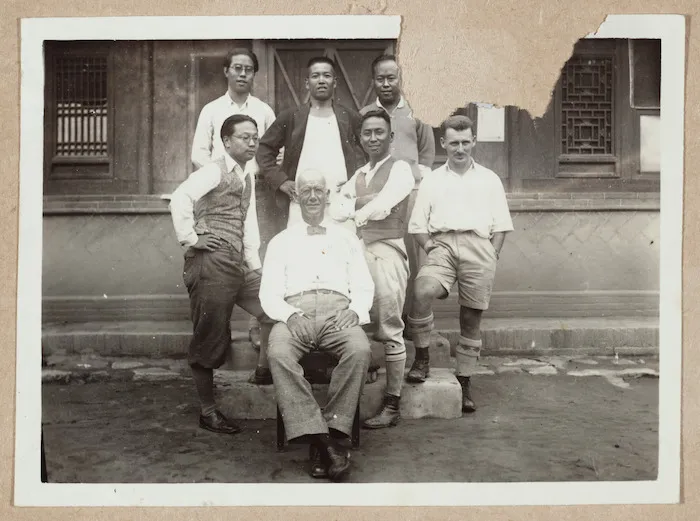 Sinza Fire Station HQ staff, Shanghai, China