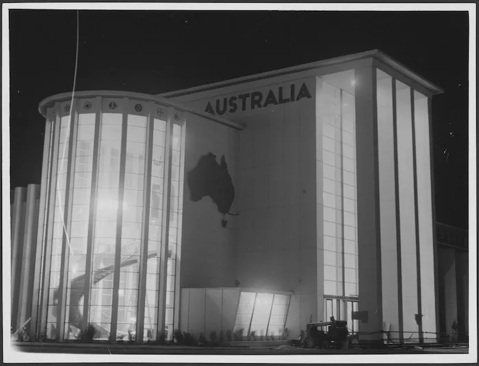 Australian pavilion, New Zealand Centennial Exhibition, 1940