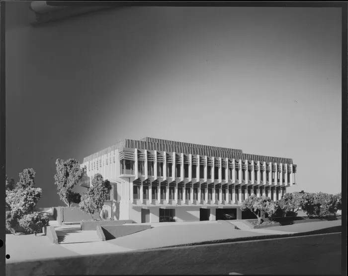 Architectural model, New Zealand High Commission, Canberra