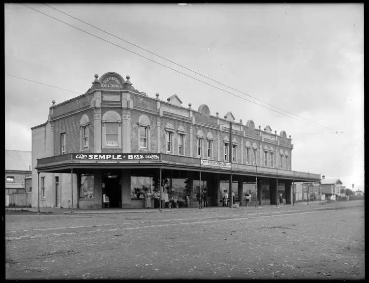 Richmond Buildings, Richmond Road, Grey Lynn, 1912